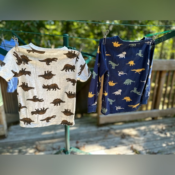 Carter’s Dinosaur Top Set 3T - Picture 7 of 9